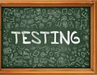  picture of a board and the word testing